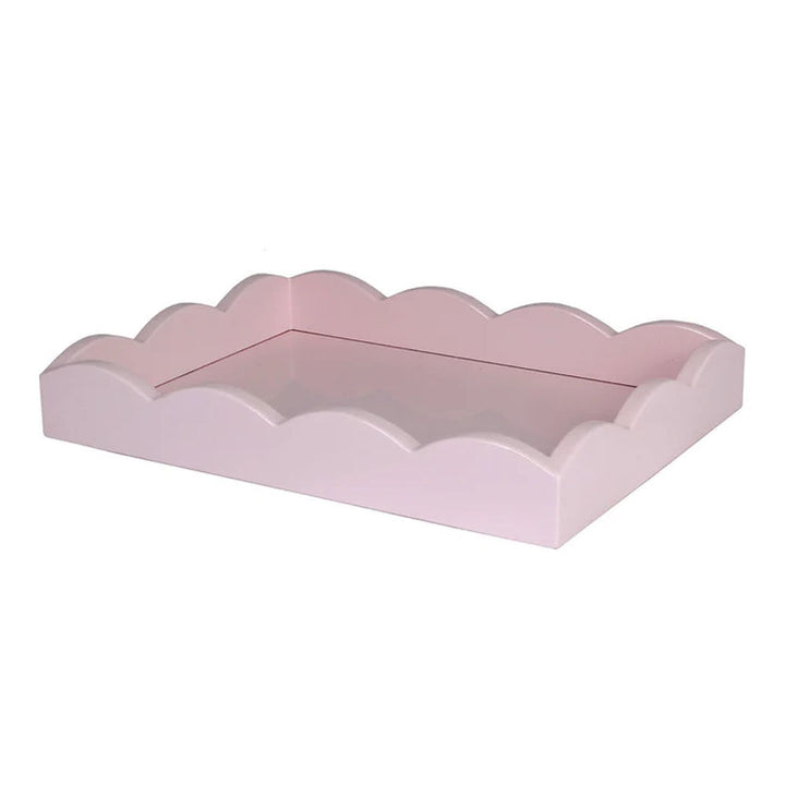 Scalloped Tray Pale Pink
