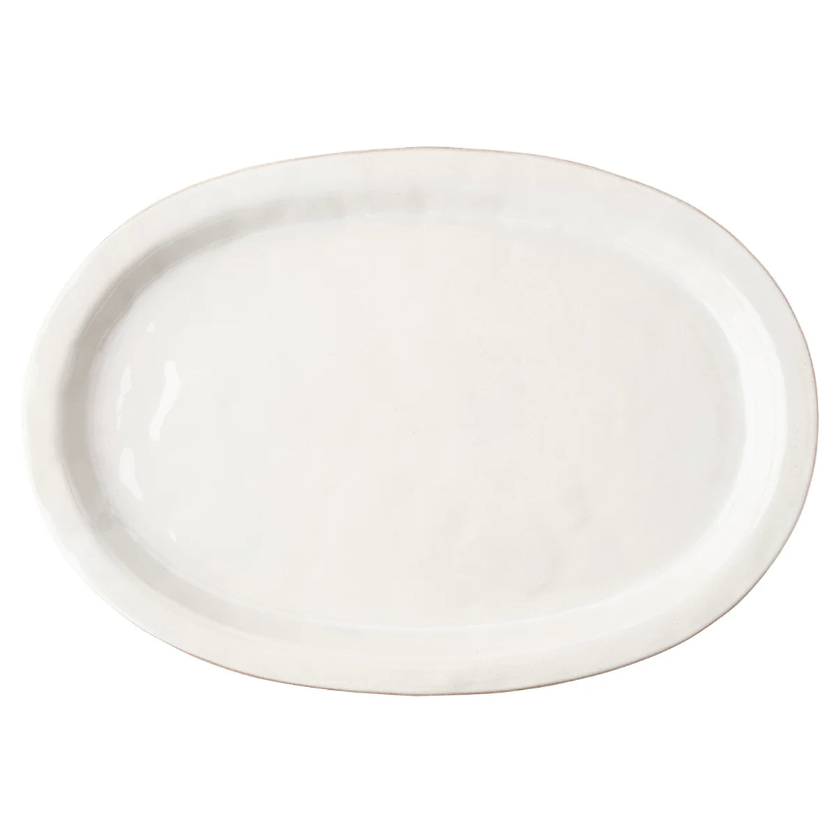 Puro 20" Whitewash Platter