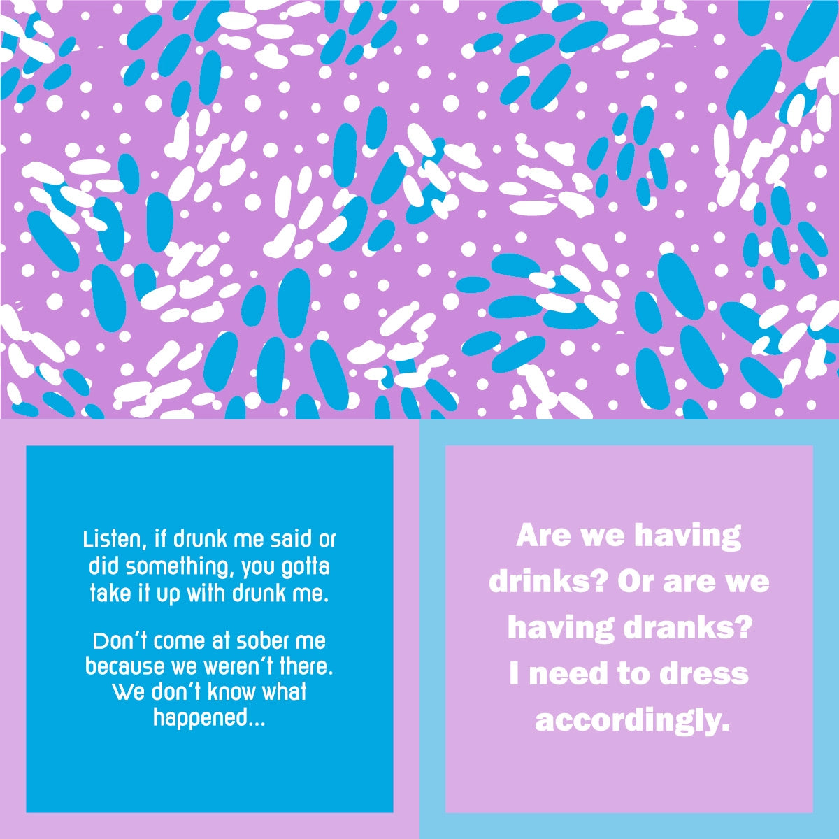 Funny Paper Cocktail Napkins