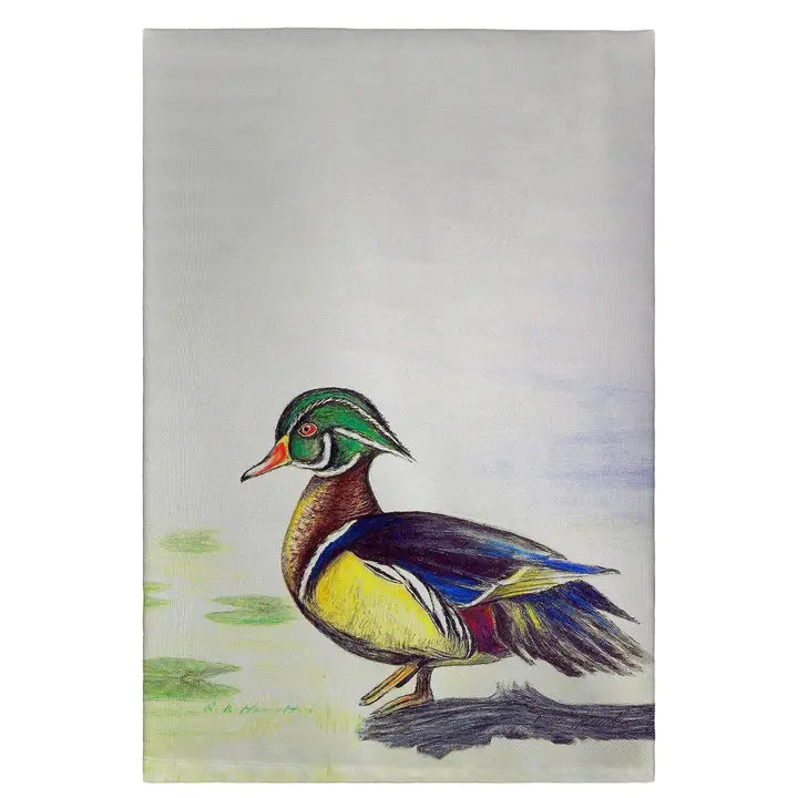 Wood Duck Guest Towel