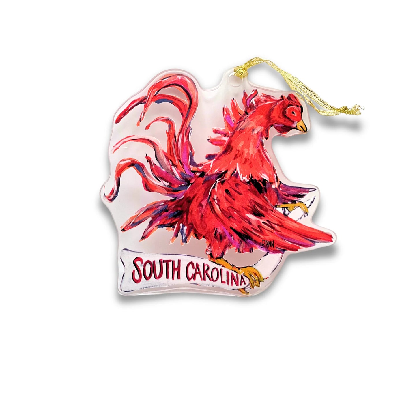Gamecock Mascot Ornament