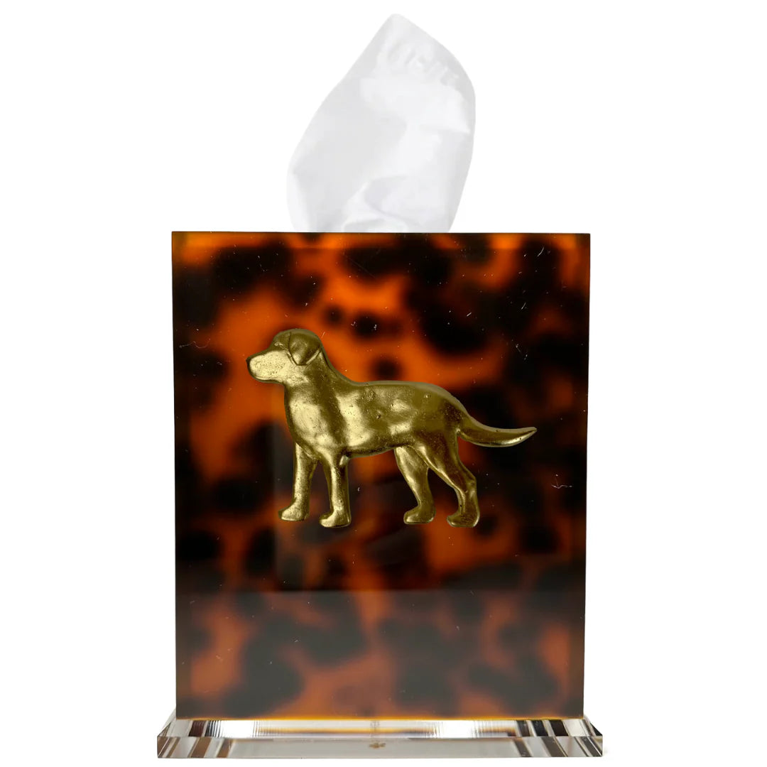 Labrador Tortoise Tissue Box Cover