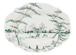 Evergreen Country Estate Winter Frolic Gift Tray