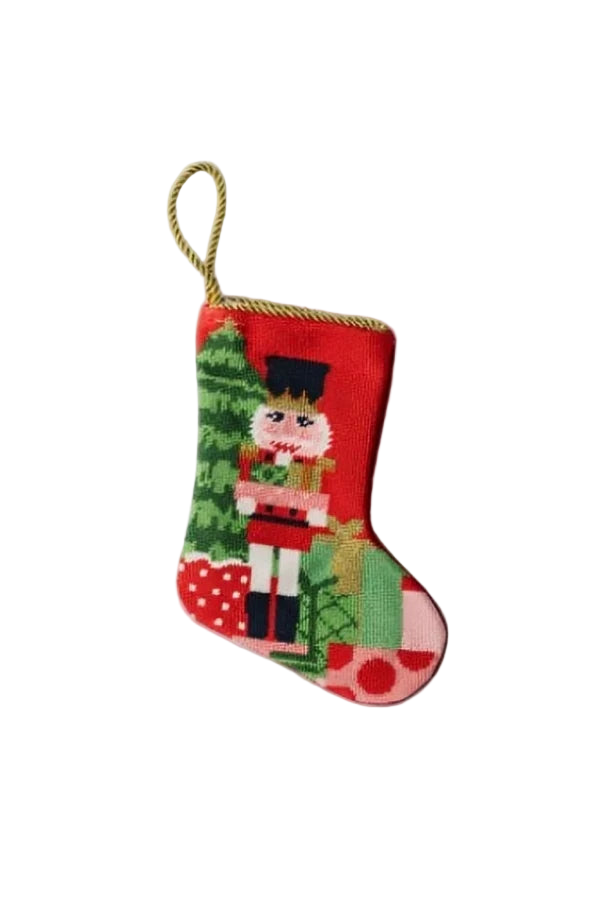 Classic Nutcracker Bauble Stocking
