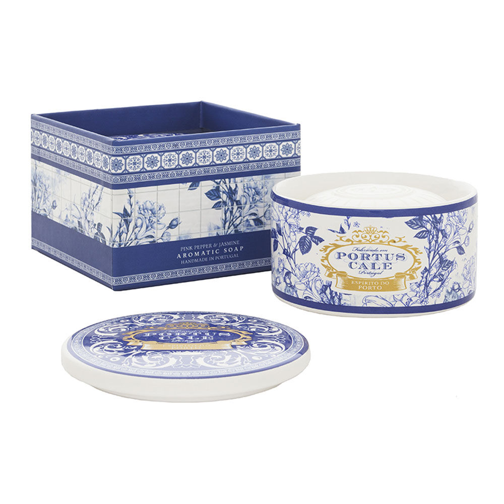 Gold & Blue Soap in Jewel Box