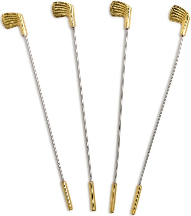 Four Golf Stirrers