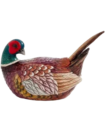 Pheasant Gravy Boat & Ladle