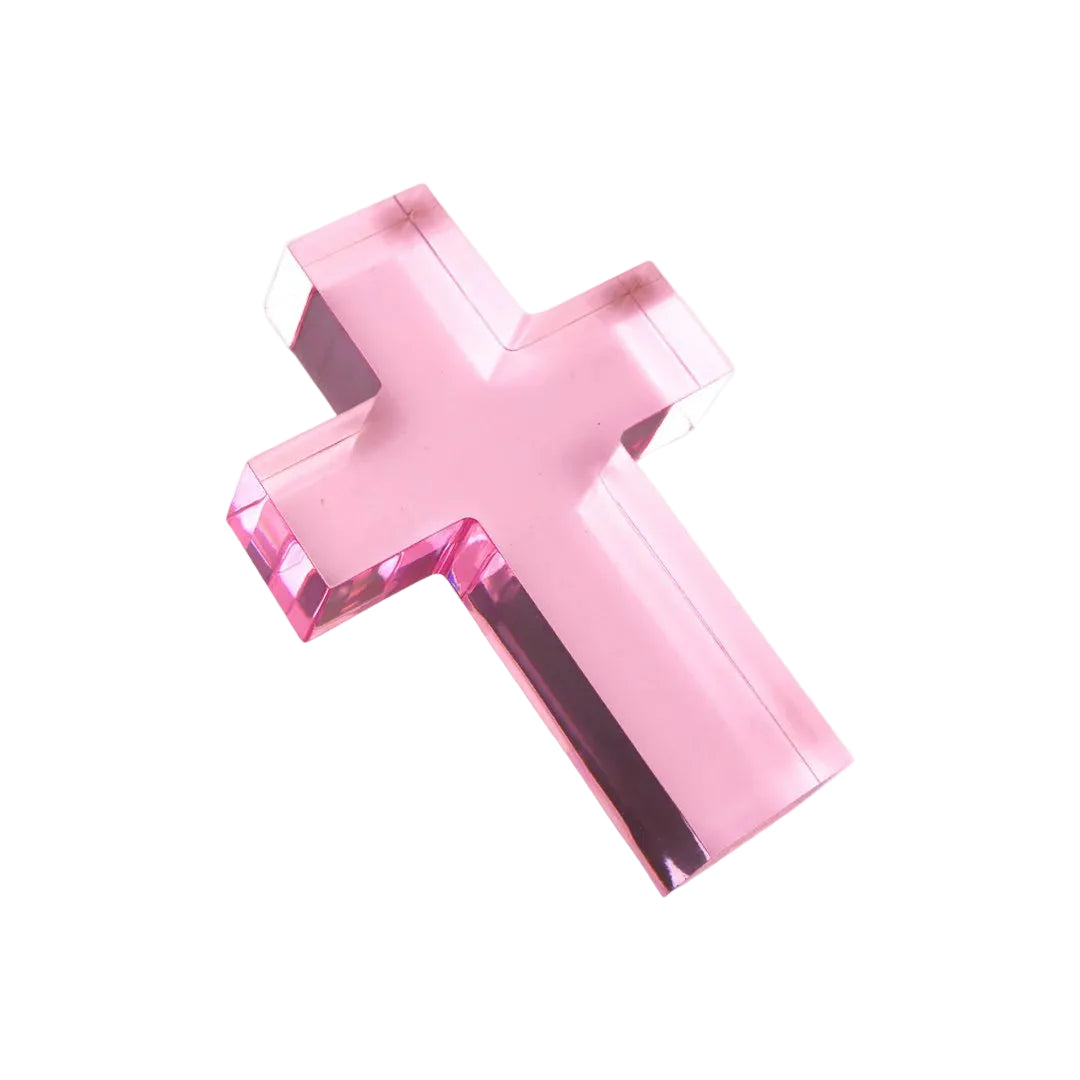 Small Cross Acrylic Weight