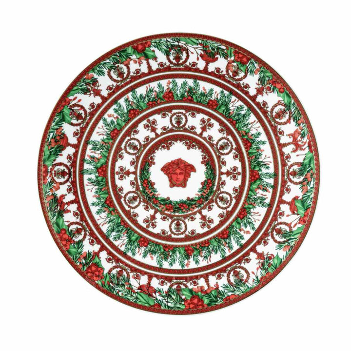 Love Baroque Holiday Christmas Plate