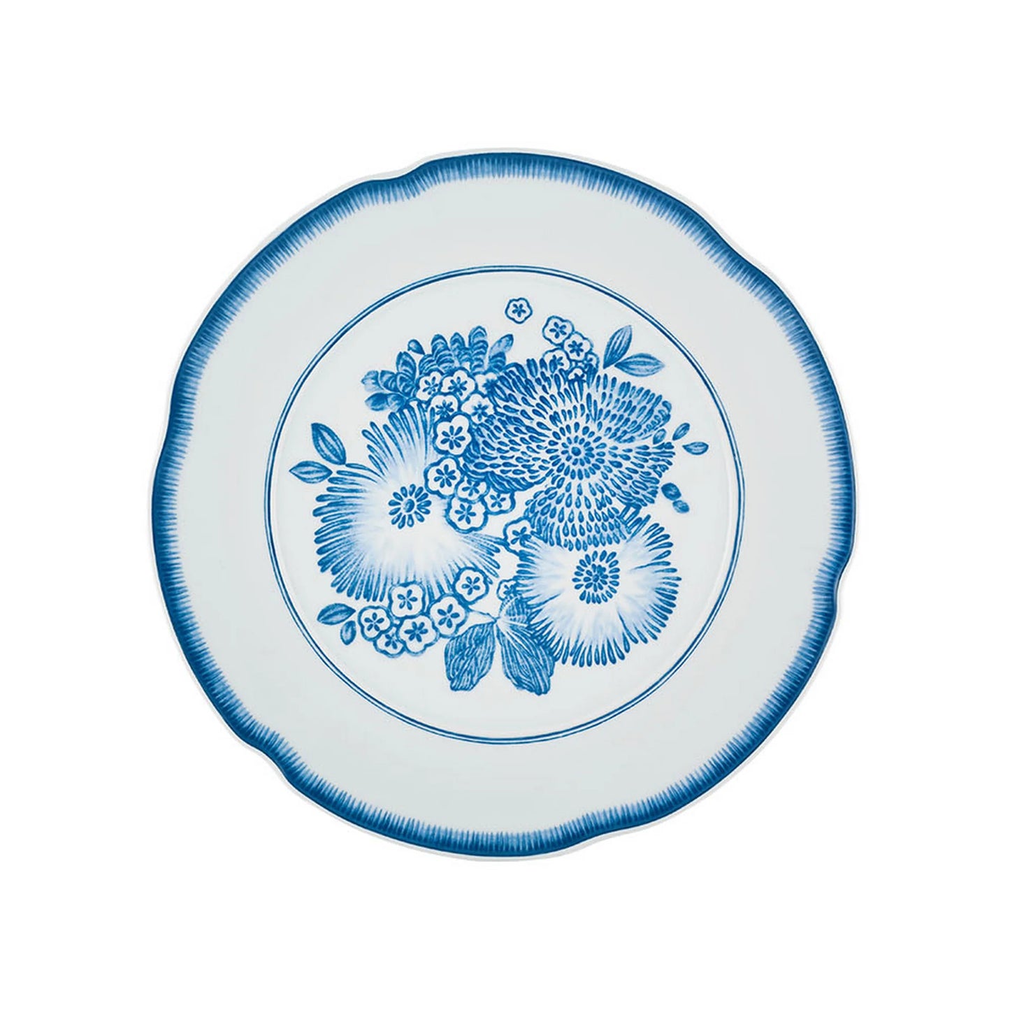 Coralina Blue Dinner Plate